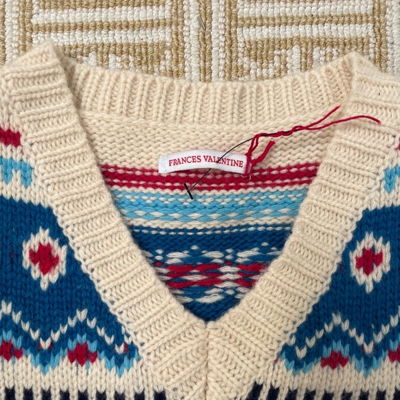 Frances Valentine Sweater Vest - Picture 3 of 4